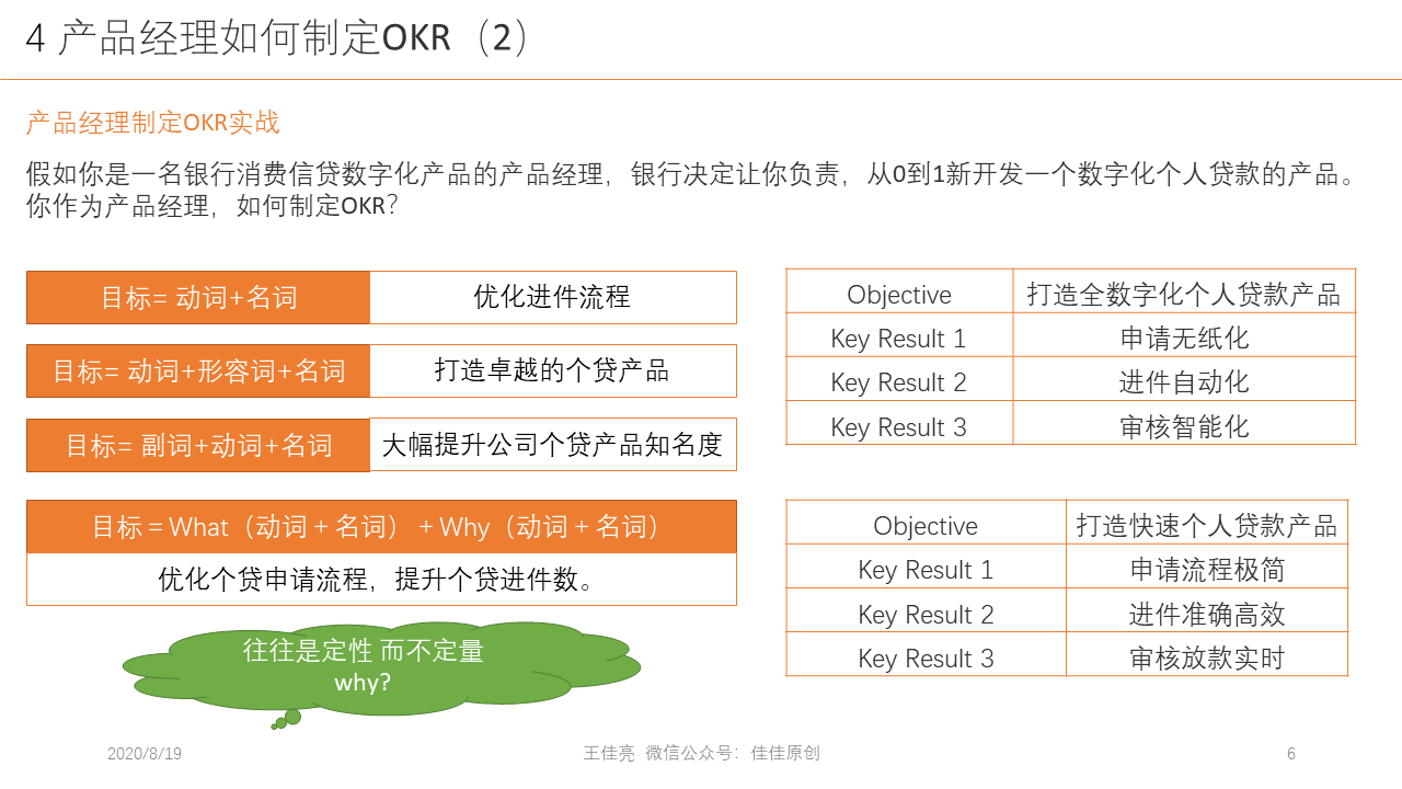 产品经理的okr实战该如何制定?