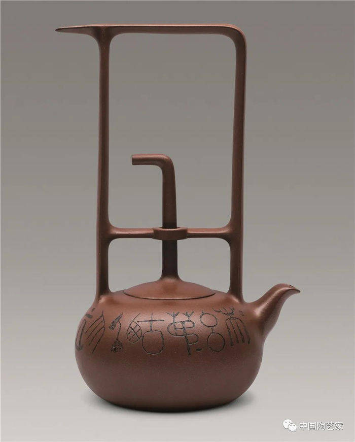 紫砂壶138韩美林25cm*14cm*12cm2011我们再将目光转向韩美林的紫砂
