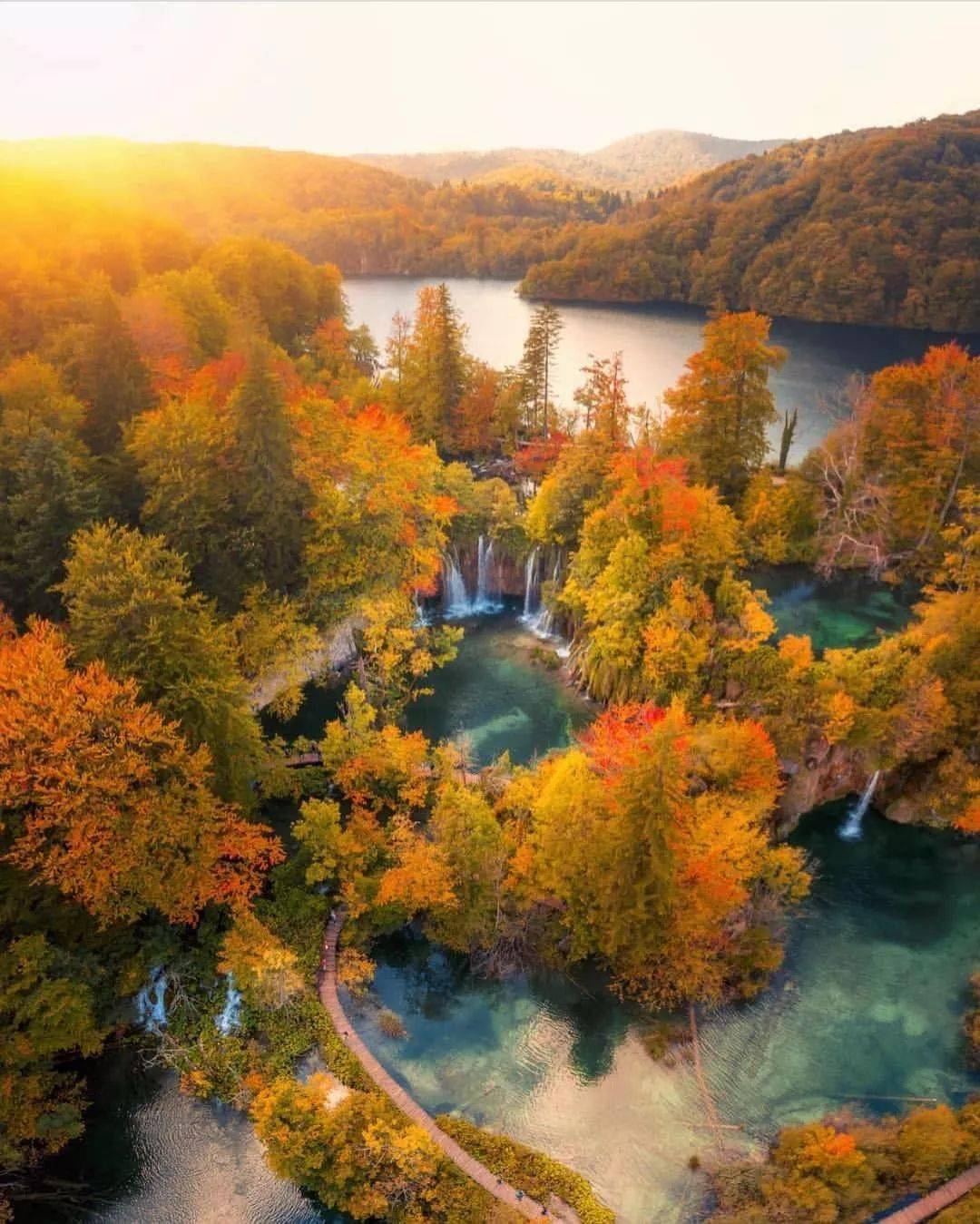 克罗地亚十六湖国家公园plitvice lakes national park加拿大魁北克
