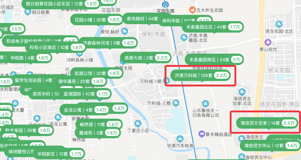 濟南多個樓盤怒換物業文旅城1期在內物業讓你的房價相差幾十萬