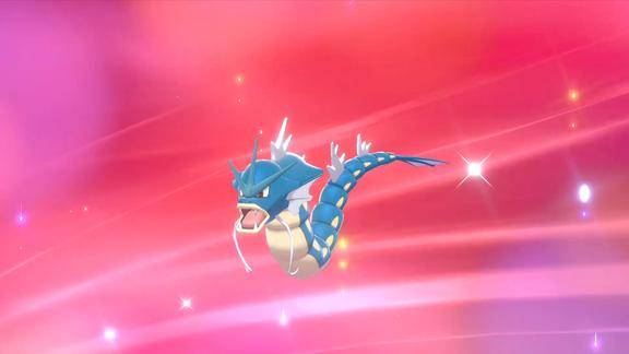 精灵宝可梦剑68鲤鱼王进化暴鲤龙