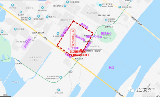 武漢國博新城位於漢陽區四新板塊,四新南路與鄂渚路交匯處,地處三環內