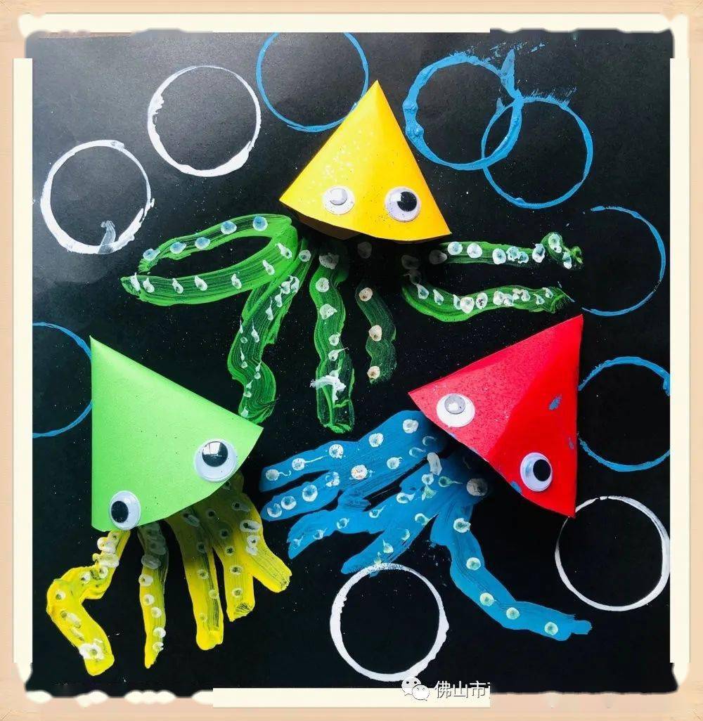 童画桂城康乐怡幼儿园美术作品欣赏