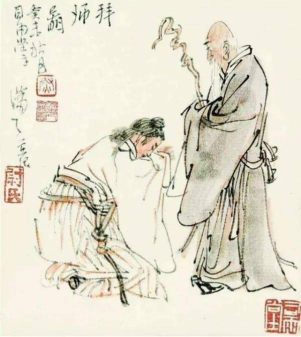 古代学生如何拜师