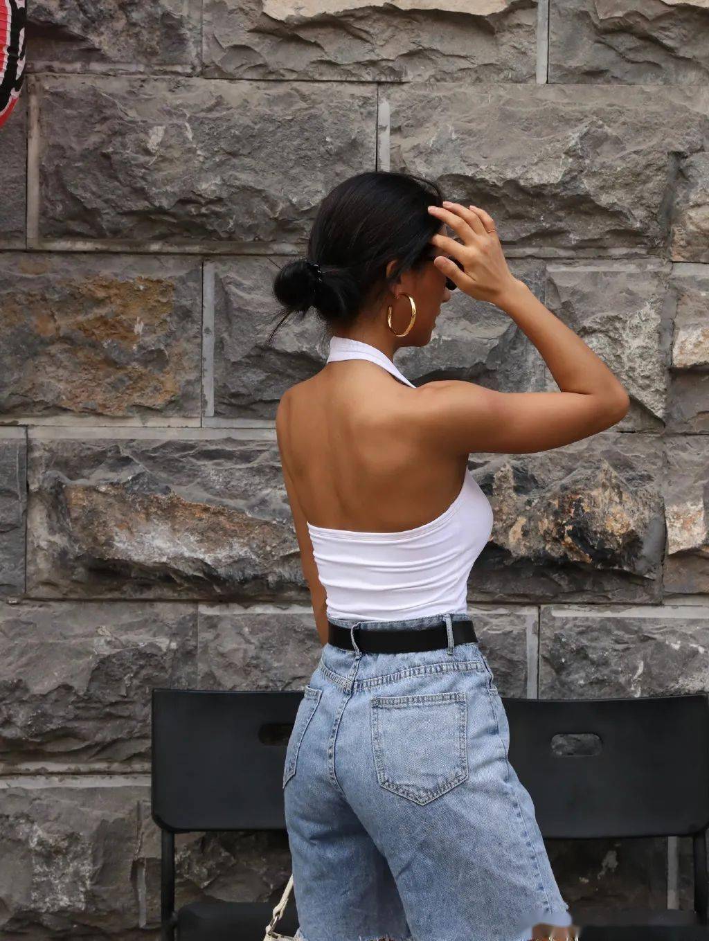 健身黑美人爱健身爱机车这川字腹肌也太哇塞了