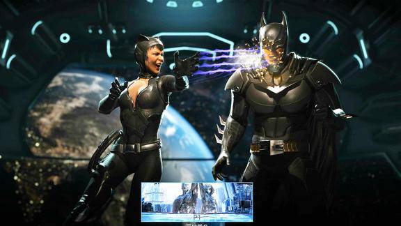 猫女大战蝙蝠侠情侣间的日常相爱相杀猫女小样你想破相吗