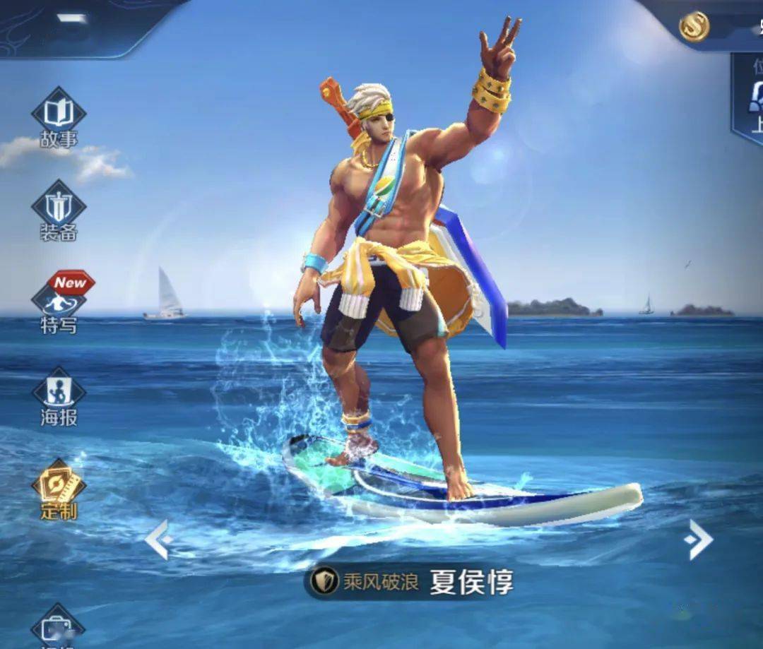 王者荣耀战神夏侯惇重回巅峰超神出装统治边路一个盾6400血
