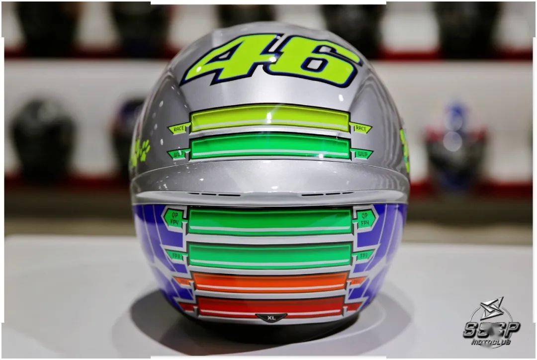 agv黄色能量罗西纪念版花色