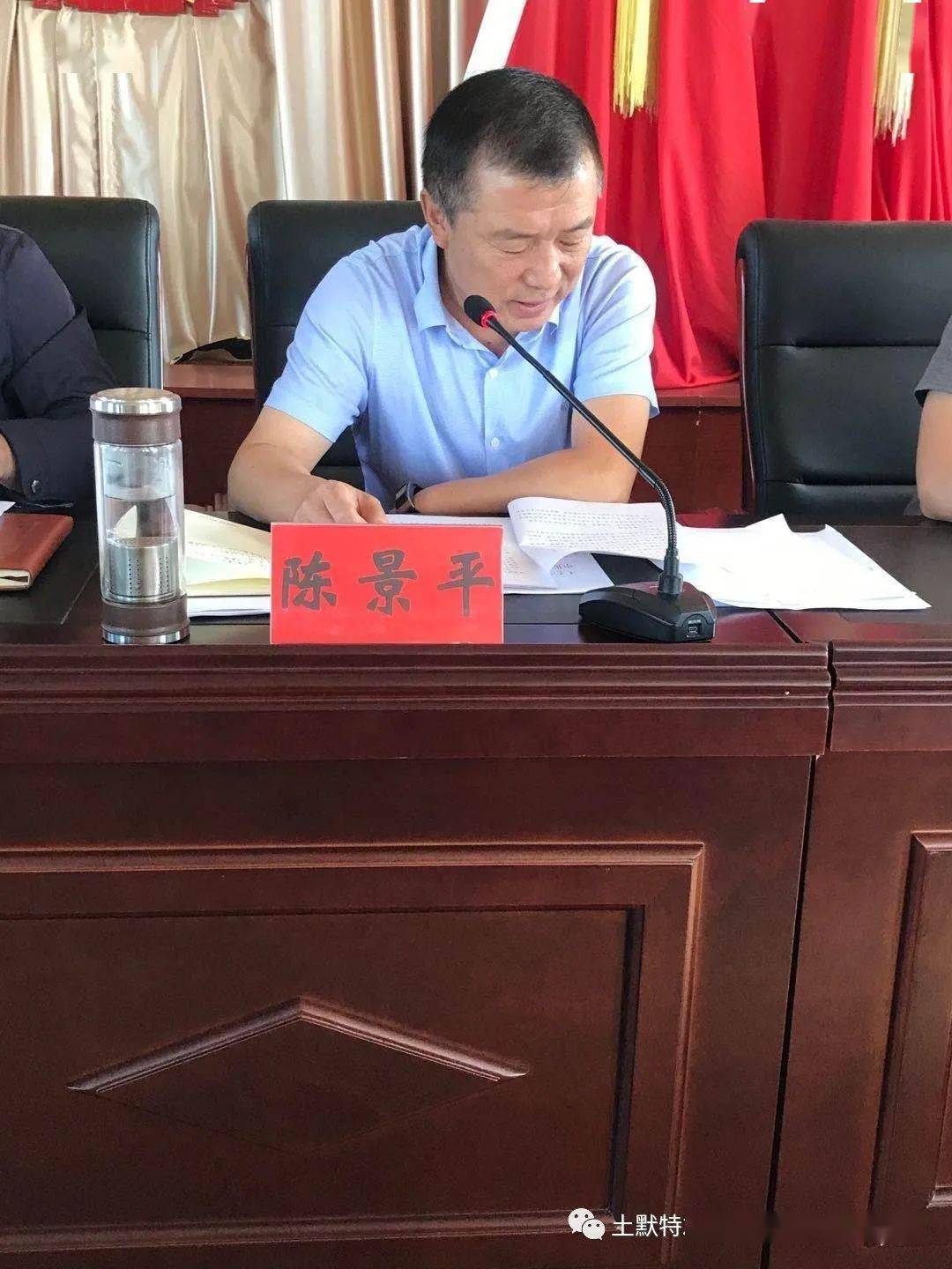 乡党副书记陈景平总结强调各村在推动市域治理现代化工作中一是要