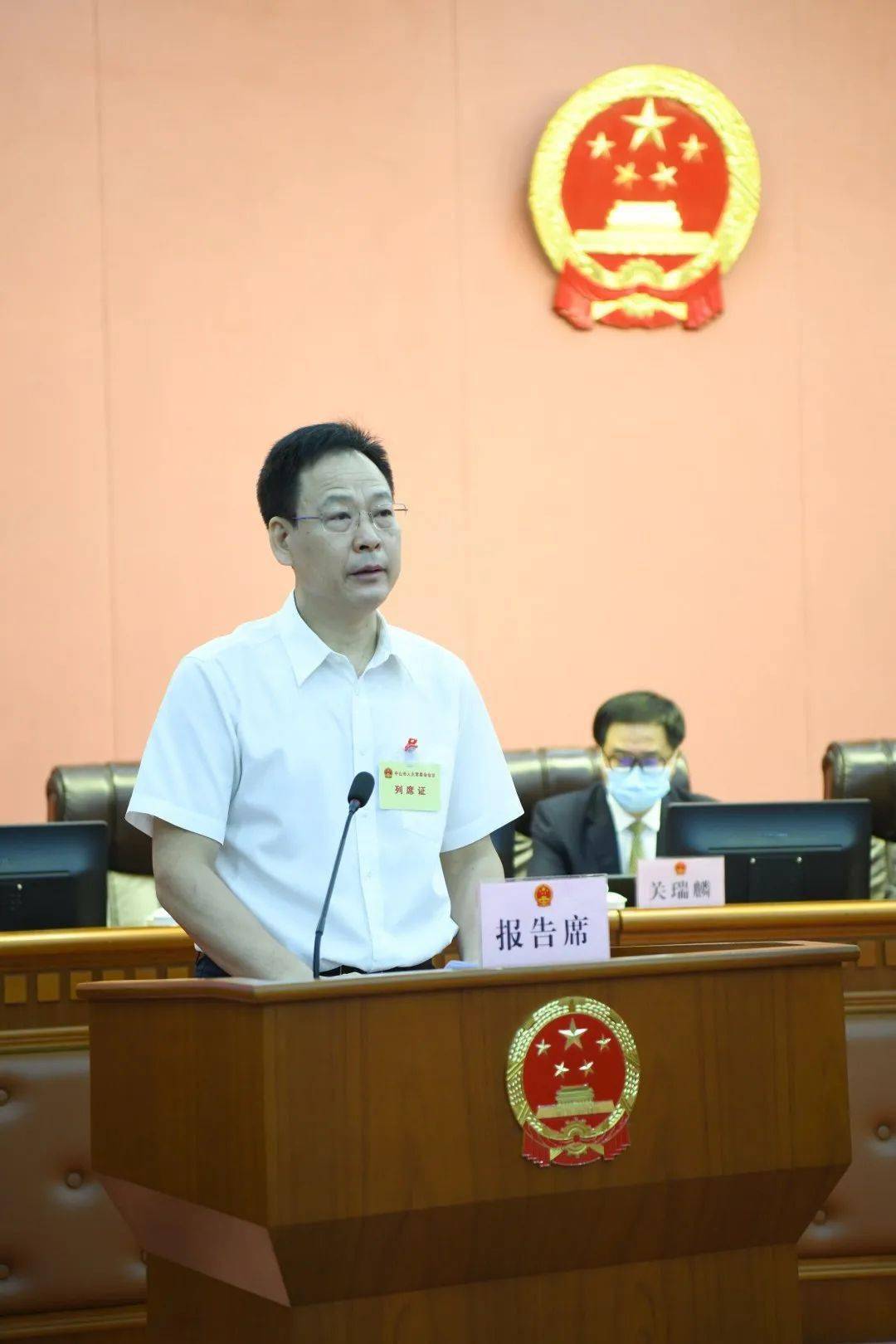 市人大常委会副主任,市人大常委会执法检查组组长林凯作关于检查