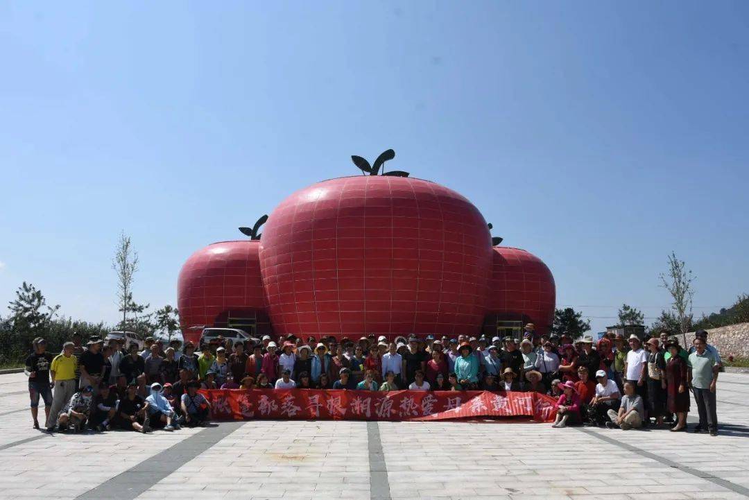 3平方公里就建在寺河山上的东村灵宝苹果小镇寺河山苹果小镇01向寺河