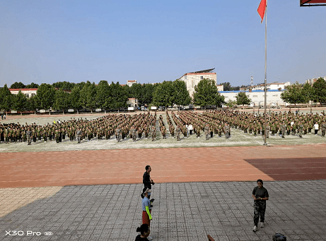 涿州职教中心2020年新生军训全面展开