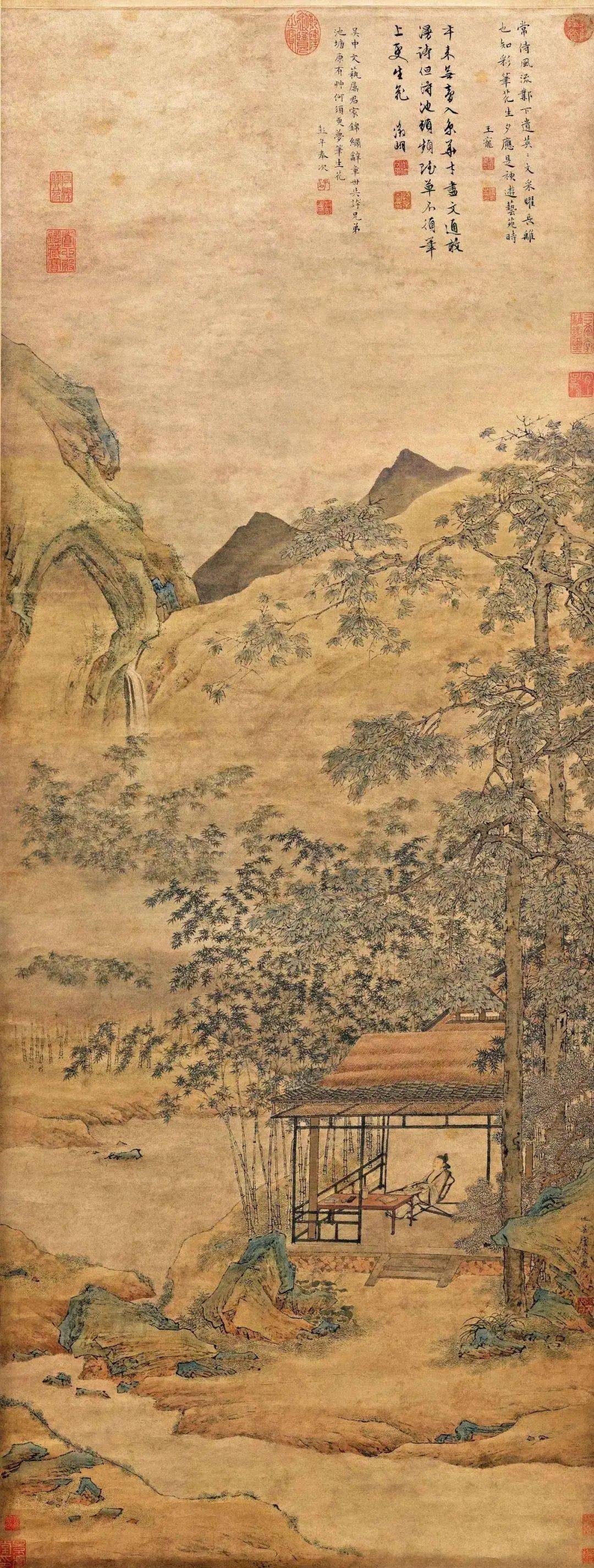 仇英的一幅画为何会有两副面孔