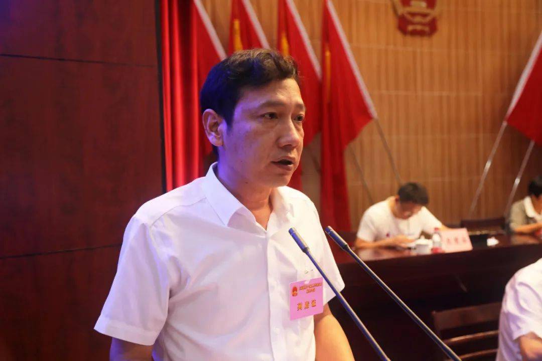 大溪镇党委委员,常务副镇长叶雄伟作大溪镇2019年财政决算(草案),2020