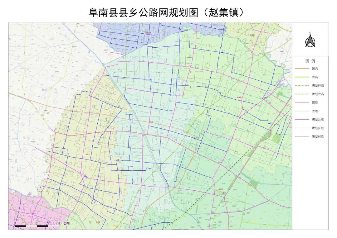 涉及全县28个乡镇,阜南农村公路网规划公示!快看经过你家吗?