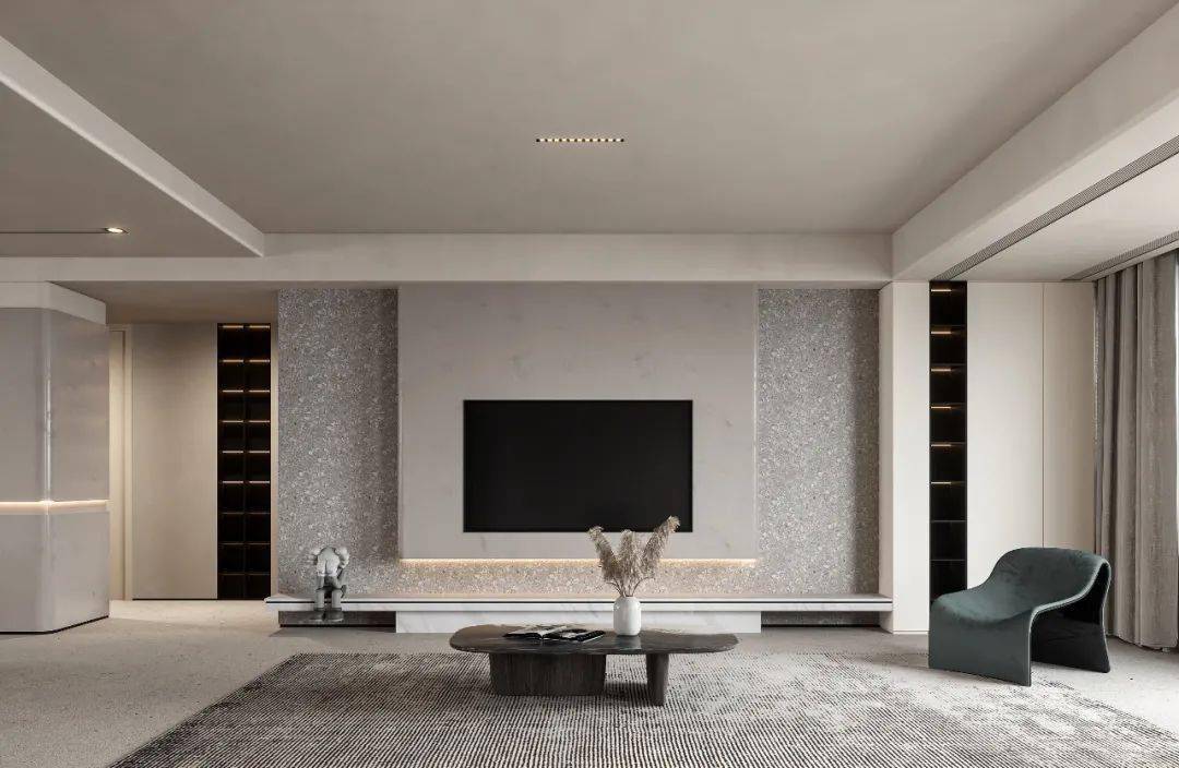 mlles让人眼前一亮的轻奢客厅背景墙