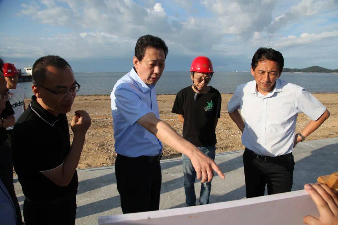 【项目建设】彭建伟到广鹿岛调研重大项目推进情况