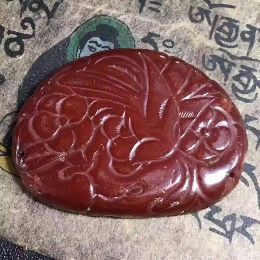 有一种美叫老蜜蜡帽花