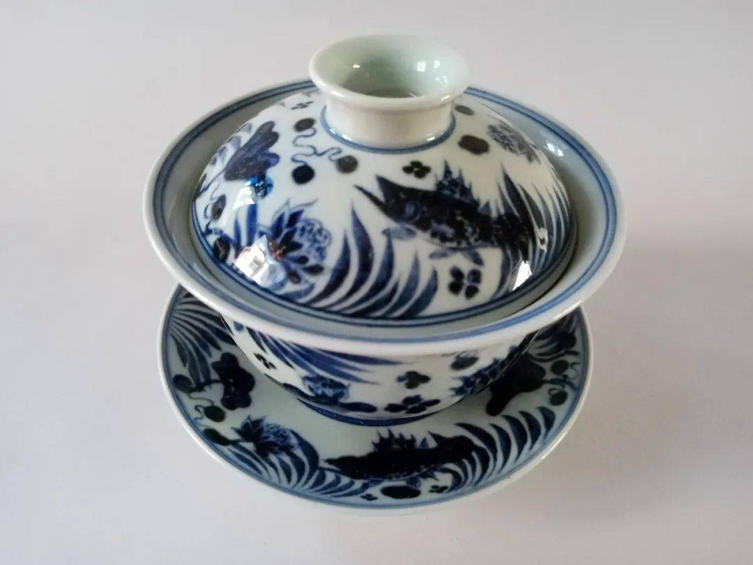 白浒窑明代玉茗堂款系列青花瓷中秋展售