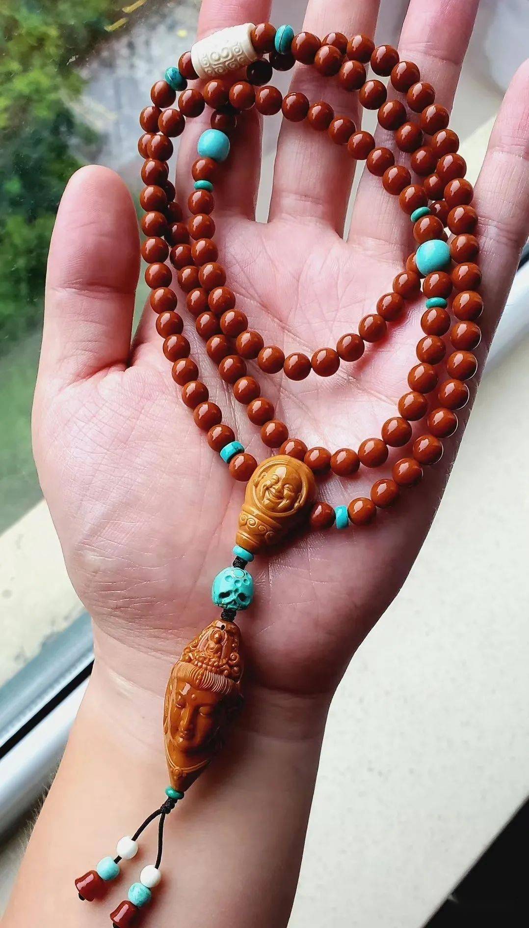 橄榄核配上三通不止是好看