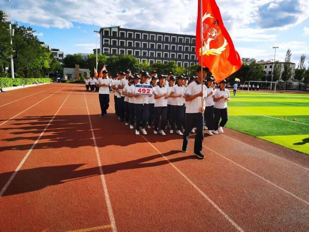 风景这边独好记大同一中北校初三年级二分部九月课间跑操比赛