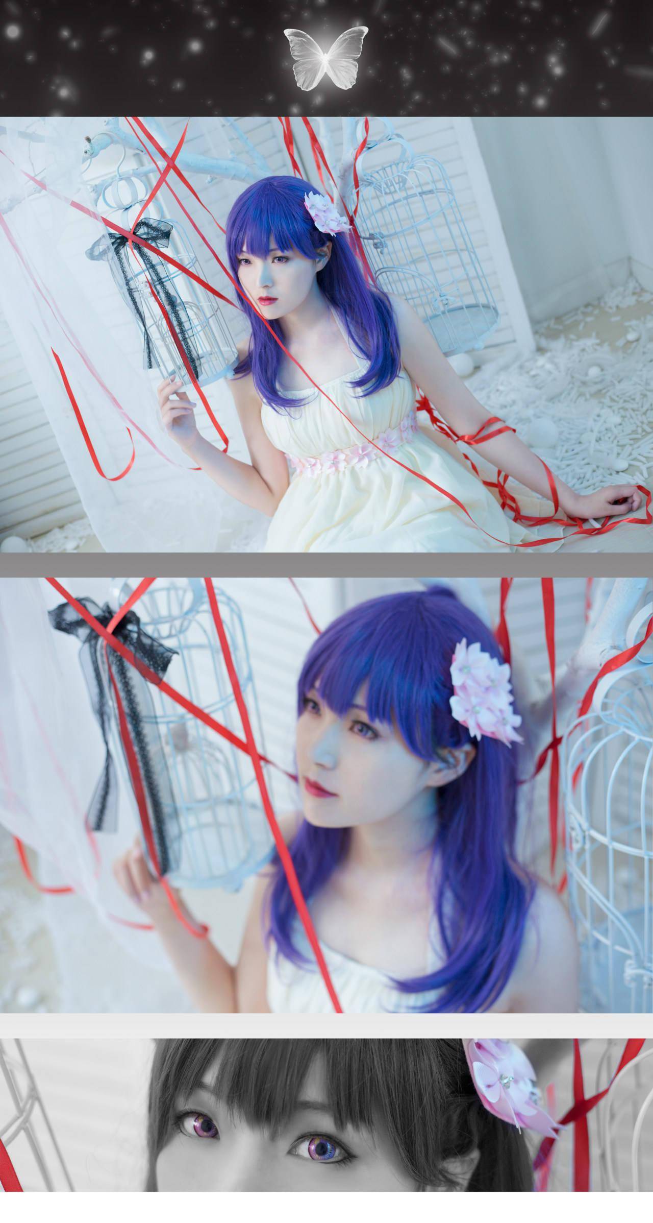 间桐樱cosplay 其名为希望,爱与救赎