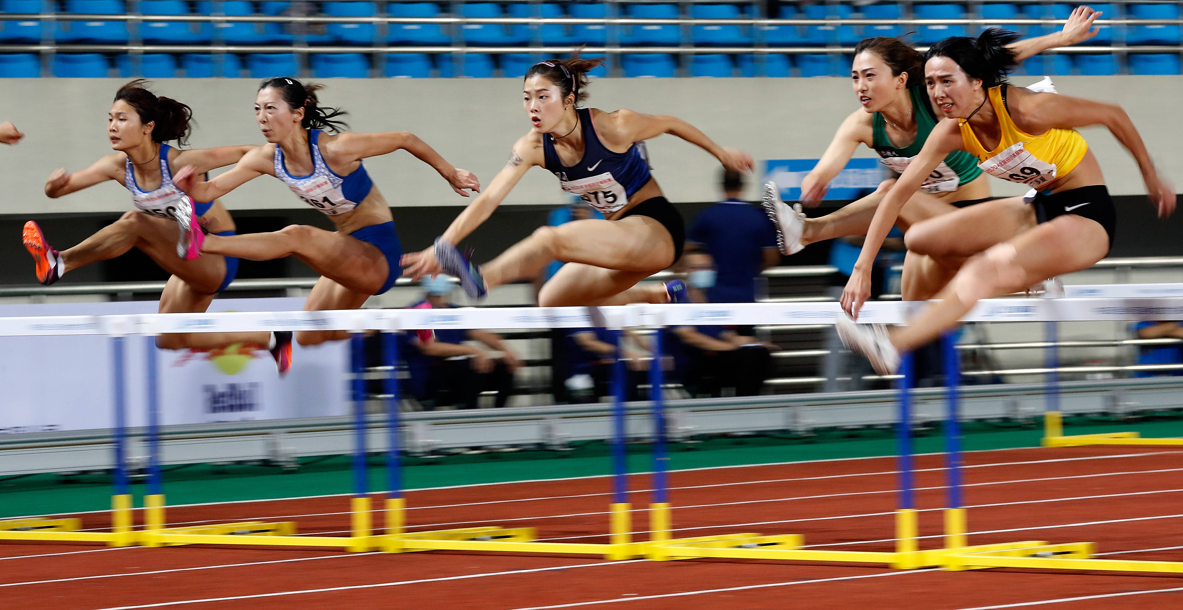 田径全国锦标赛女子100米栏决赛赛况