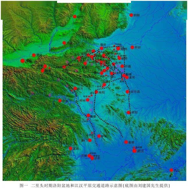 試論二里頭文化時期洛陽盆地和江漢平原的交流通道