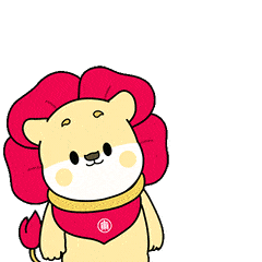 它经常用萌萌的身姿告诉大家这位是活力四射的幸福小花狮华东师范大学