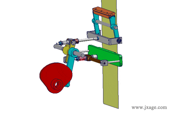 43.凸轮双摇杆机构单独运动44.步进输送机构45.输出构件作间歇运动46.