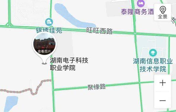 湖南都市职业学院地图图片