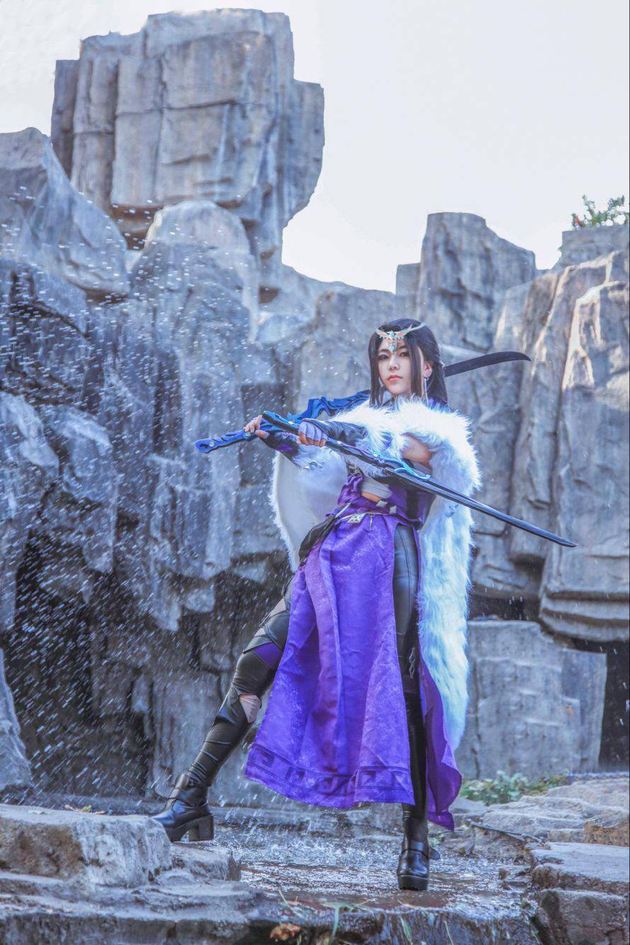 剑侠情缘三雪河刀娘cosplay