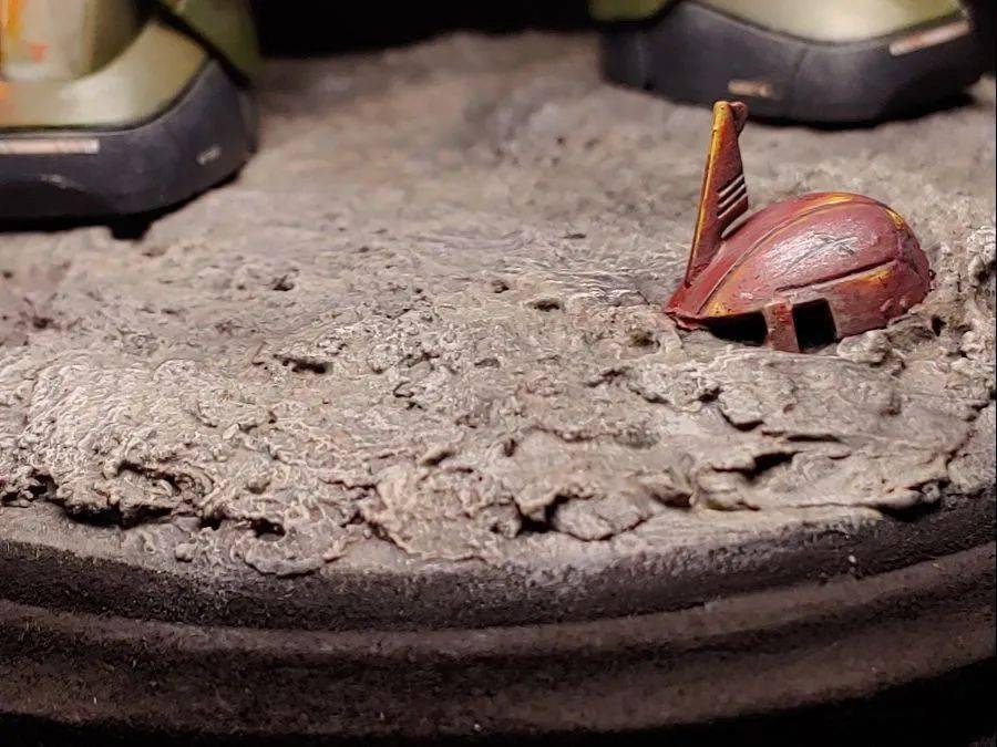 手持热能斧绿扎涂装小场景