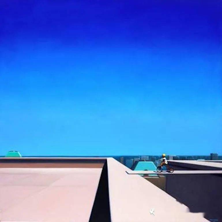 大众艺术网让时间停留在等待中的地方比利时现代极简主义画家雨果庞兹