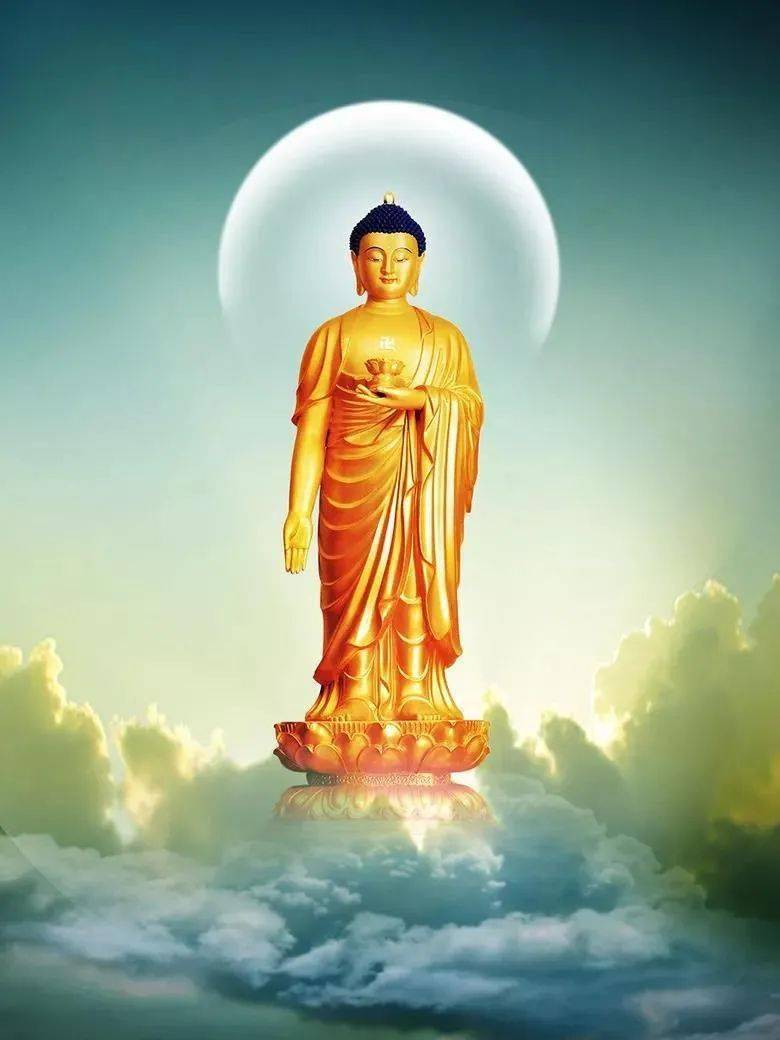 让佛祖保佑老人一生平安.