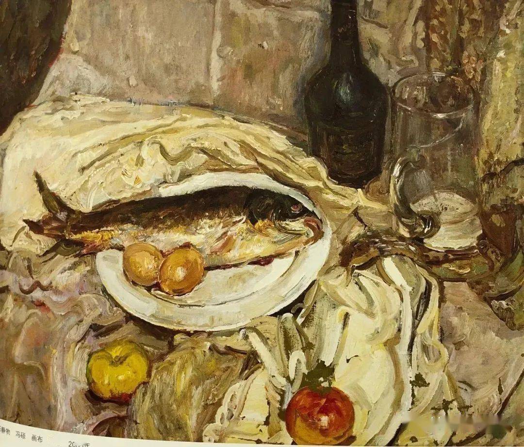 100张中央美术学院附中留校色彩静物