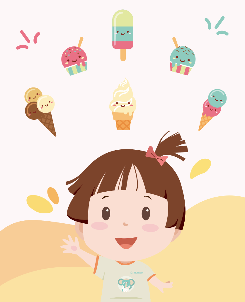 仿佛打开了味蕾的新世界多多第一次尝到冰冰甜甜的雪糕这个夏天vol