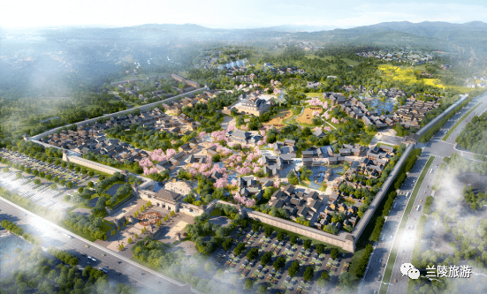 兰陵王城项目惊艳亮相省旅发大会一期将建设七大体验区二期四大主题