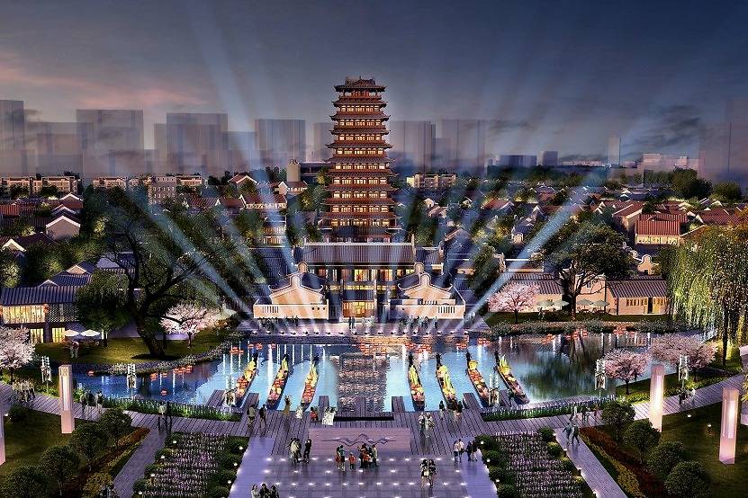 实现生活即旅游的中国梦叠水小镇来啦