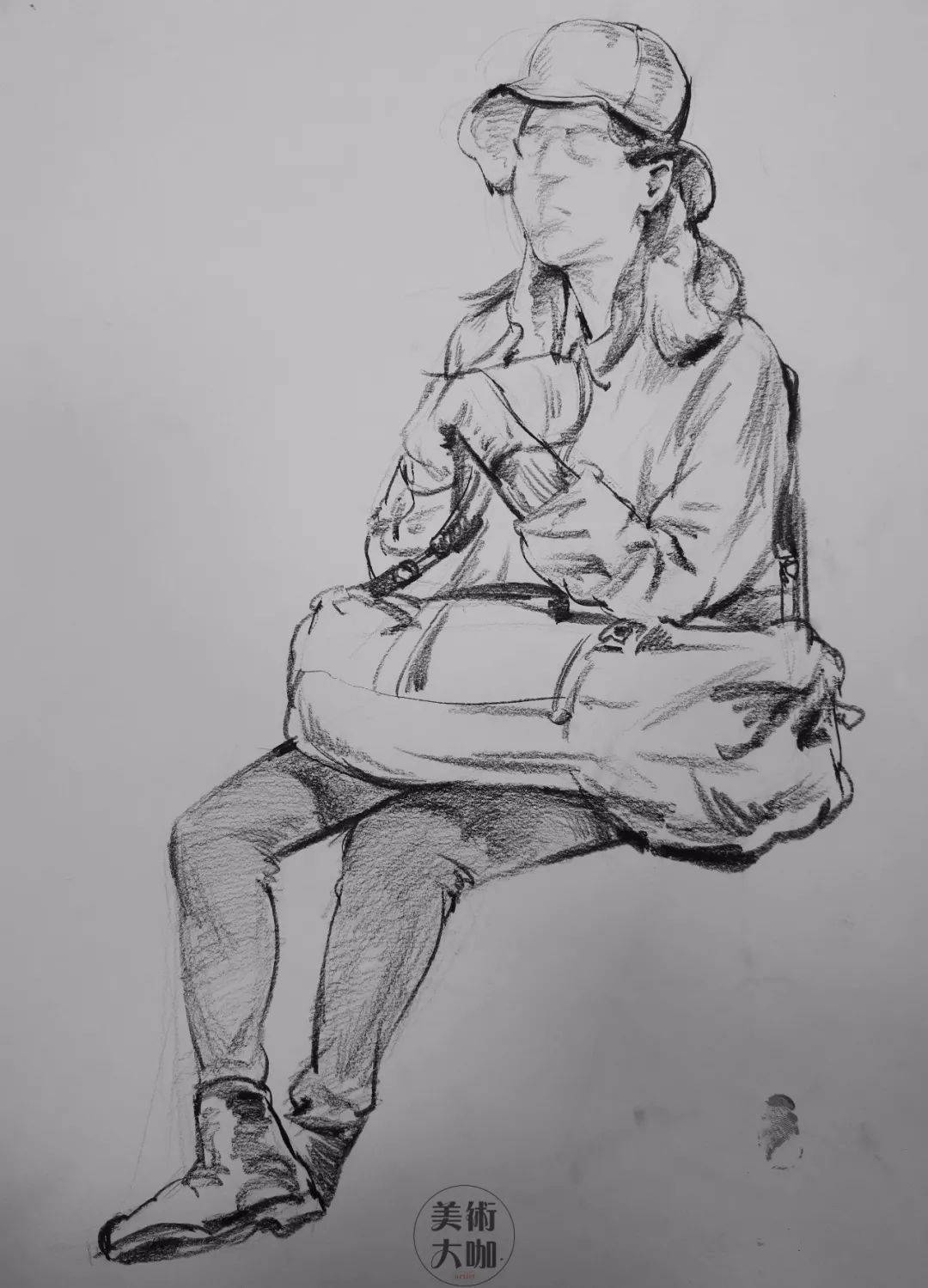 鉴赏欢畅淋漓的线条艺术江国磊速写