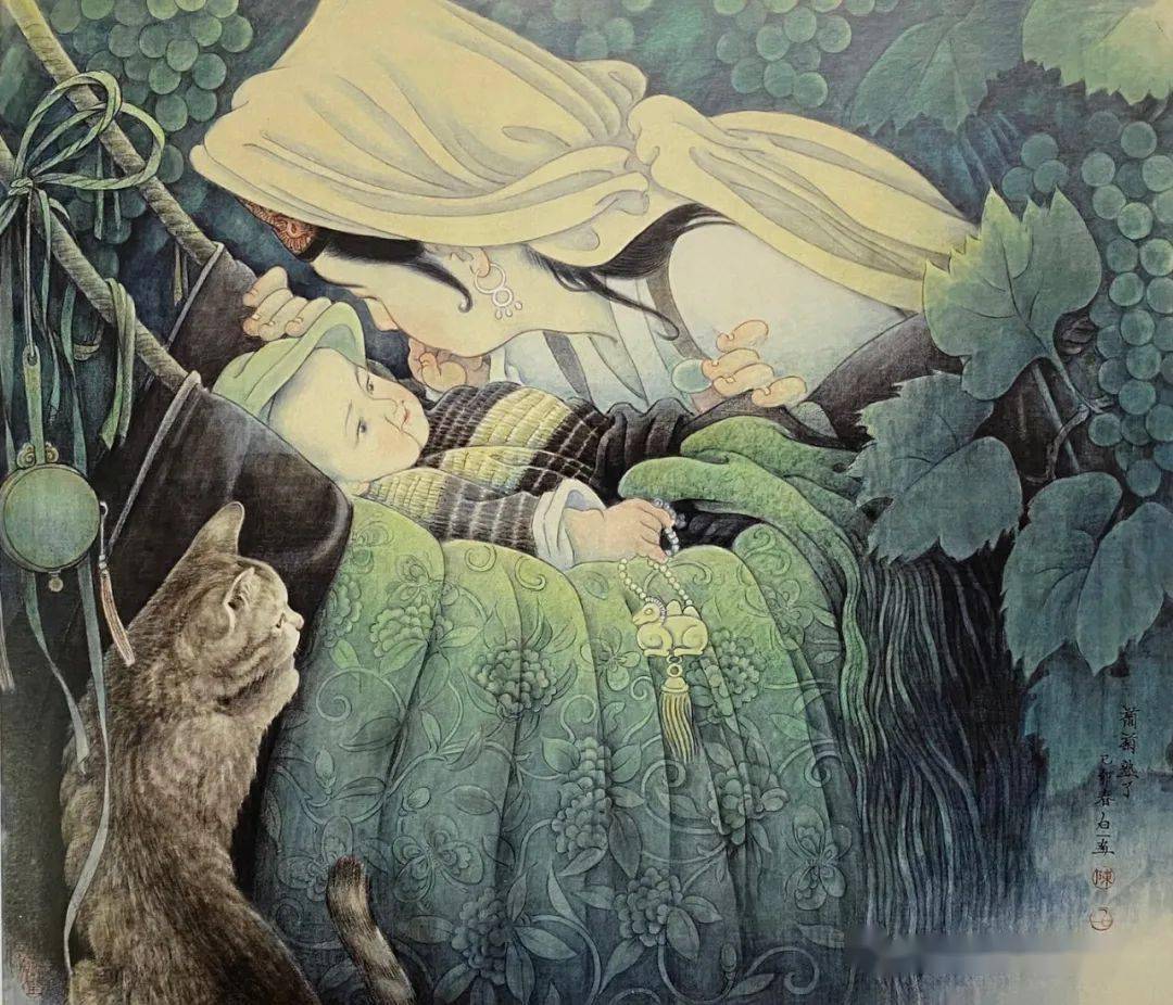 煌煌乎大哉白一先生的工笔画艺术