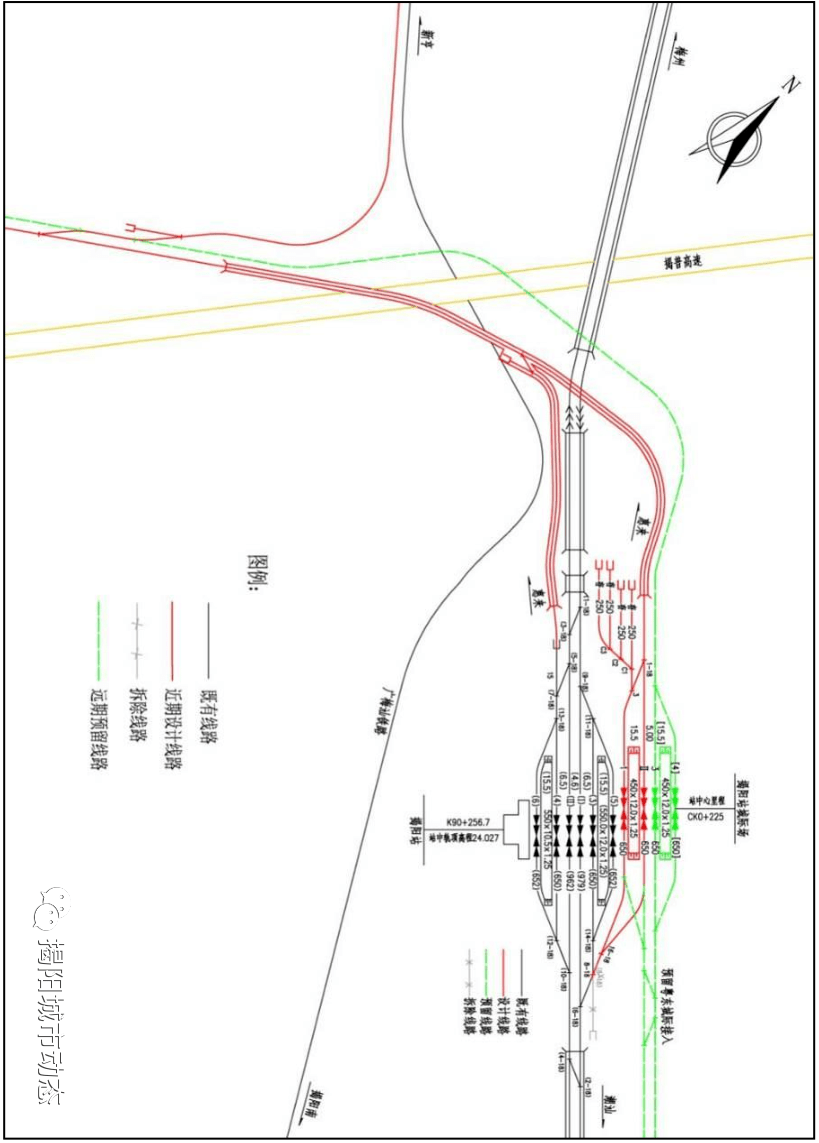 揭惠铁路最新线路图图片