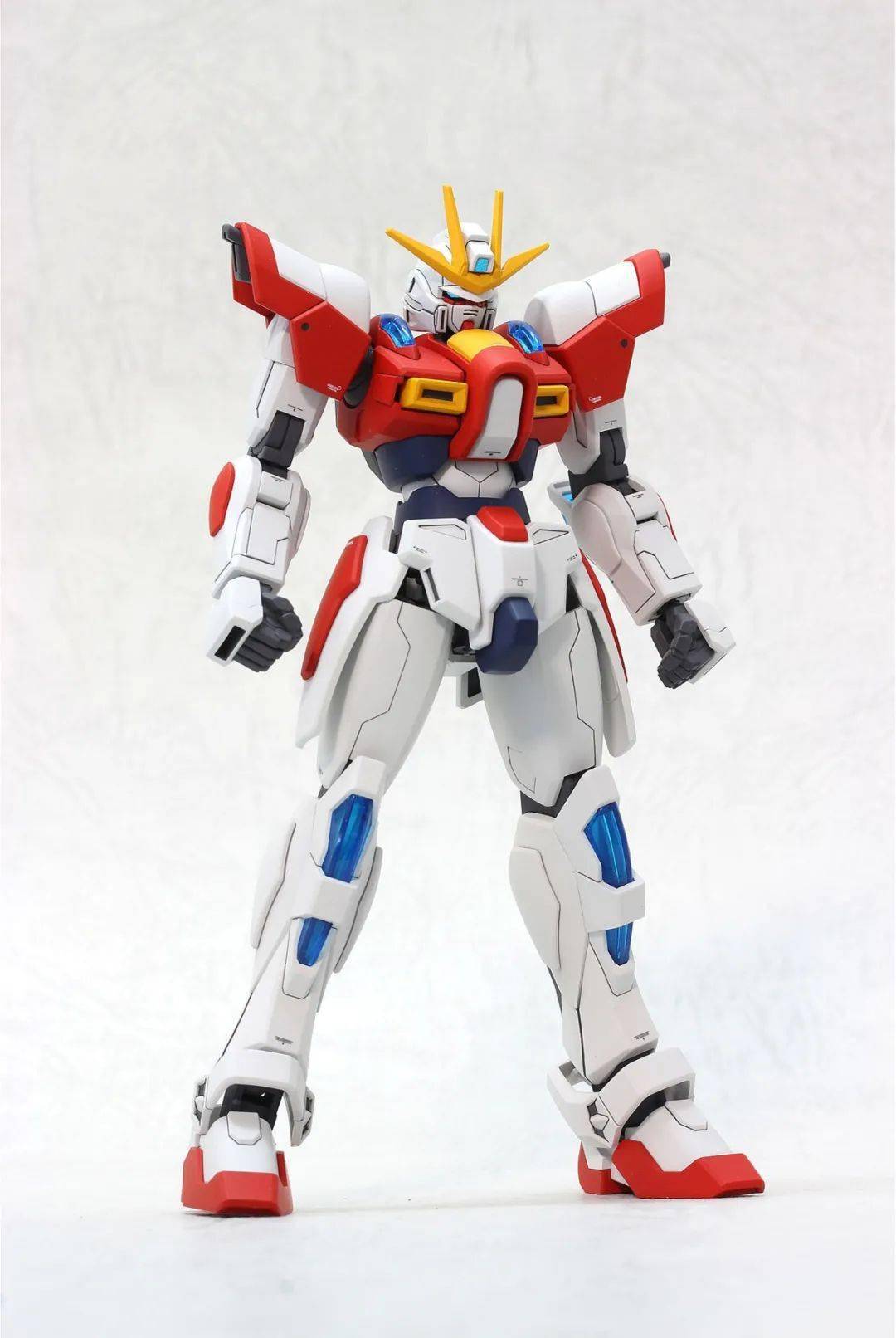 hgbf创指燃焰高达原配色涂装制作