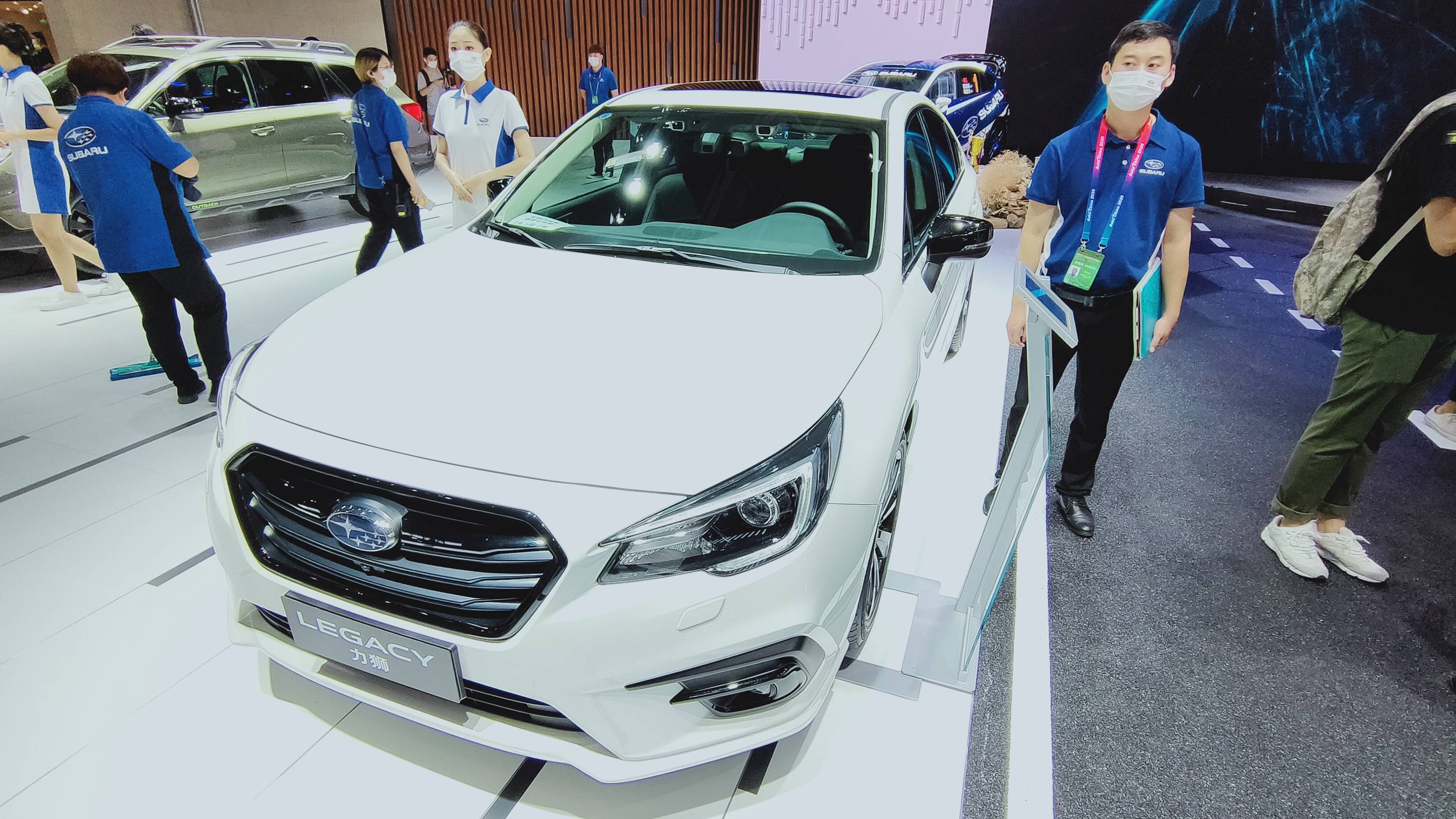 2020北京国际车展:斯巴鲁展台放出众多车型