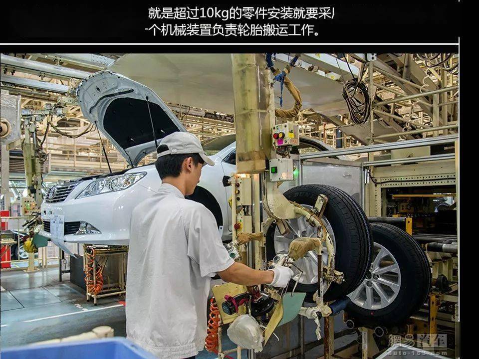 广汽丰田冲压焊装涂装车间展示