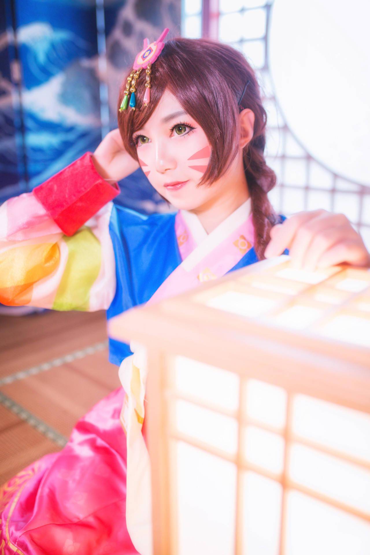 守望先锋 dva 宋哈娜 cosplay