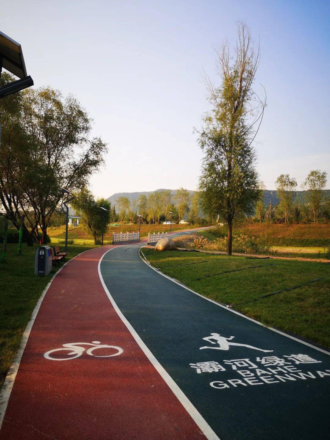 我市又添一处滨河生态长廊 灞河左岸生态公园十一正式开园