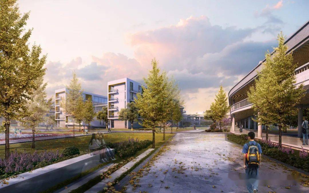 美哉福清二中新校区效果图来了