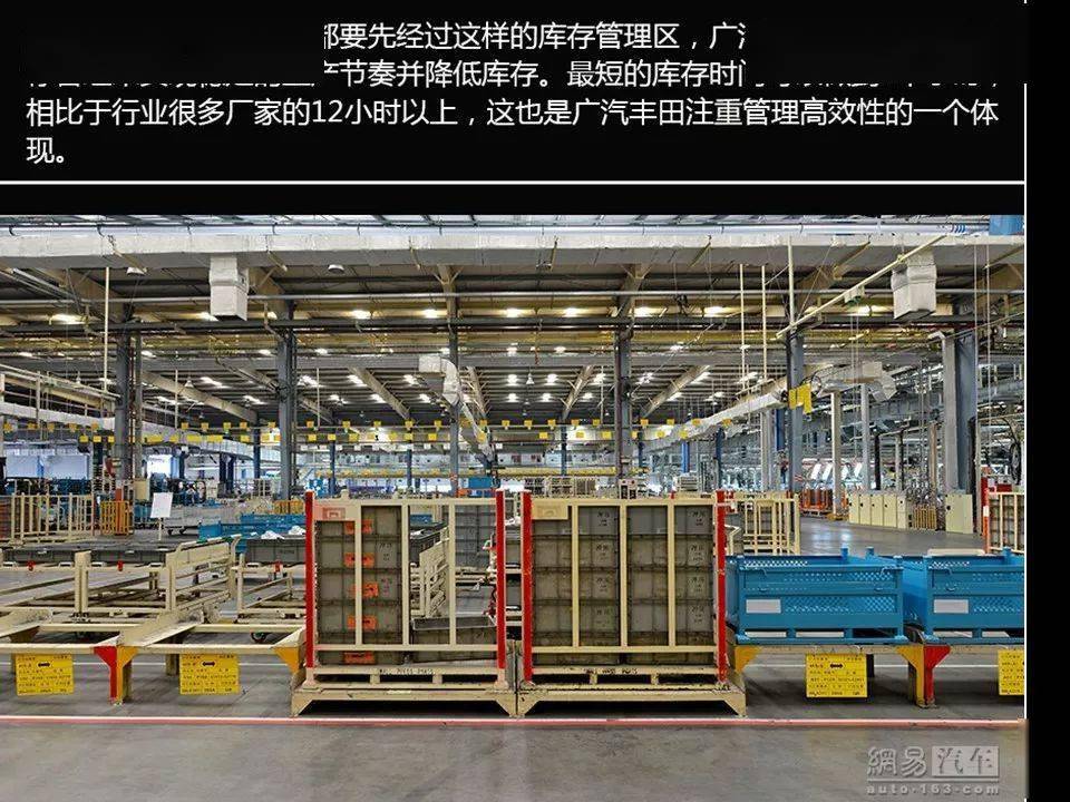 广汽丰田冲压焊装涂装车间展示