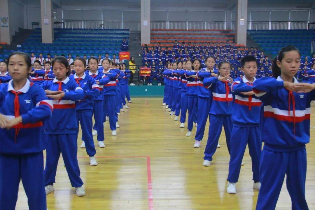健好身律动的校园飞扬的青春雅礼雨花中学2020下初一年级广播体操比赛